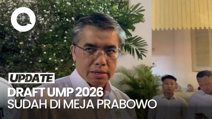Video Menaker: Draft UMP 2026 Sudah di Meja Prabowo dan Tinggal Diteken