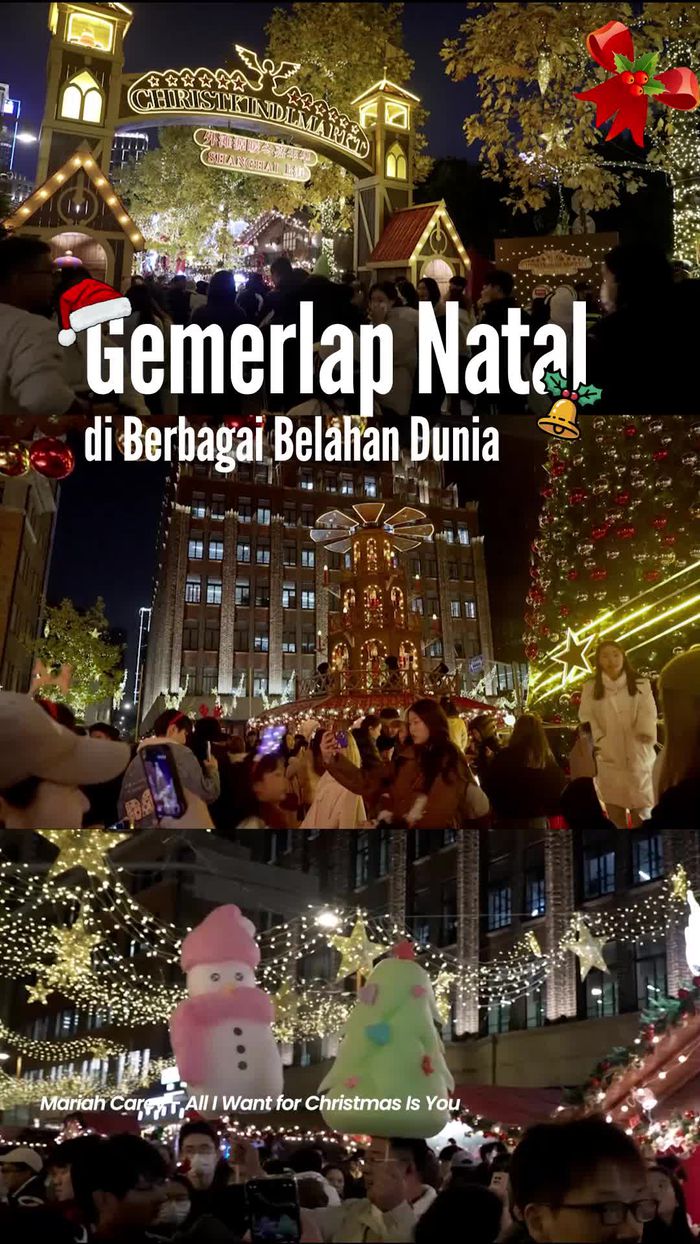 Video: Suasana Menyambut Natal di Berbagai Negara