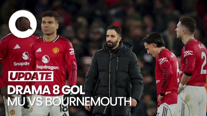 Video Amorim Bingung, MU Cetak 4 Gol Tapi Nggak Menang