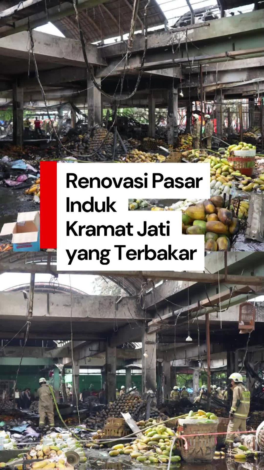 Video Pramono soal Renovasi Kios Pasar Kramat Jati: Paling Lama 5 Hari