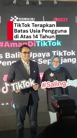 Video: Anak Usia di Bawah 14 Tahun Dilarang Main TikTok di Indonesia