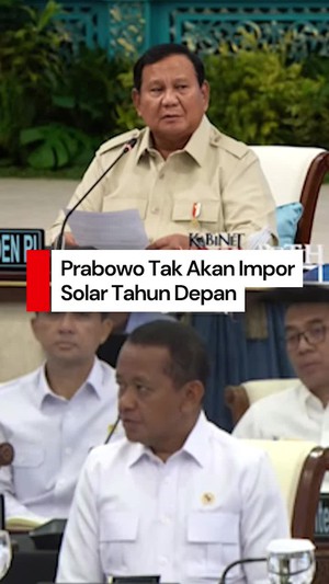 Video Prabowo: Kita Tidak Akan Impor Solar Tahun Depan!