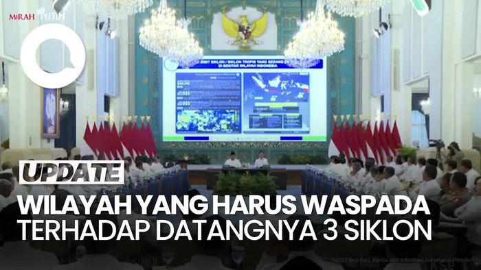 Video: 3 Siklon Kepung Indonesia, Daerah Mana Saja yang Harus Waspada?