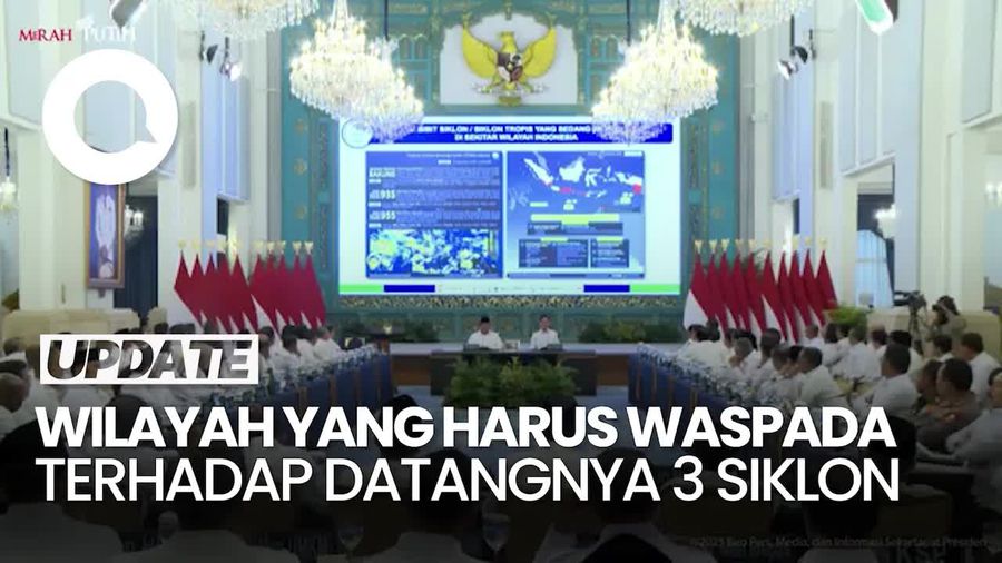 Video: 3 Siklon Kepung Indonesia, Daerah Mana Saja yang Harus Waspada?