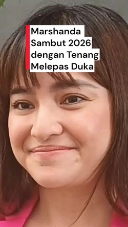 Video: Berdamai dengan Duka, Marshanda Optimis Sambut 2026