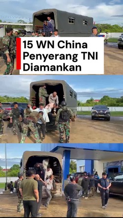 Video: Imigrasi Ketapang Amankan 15 WN China Penyerang Prajurit TNI 