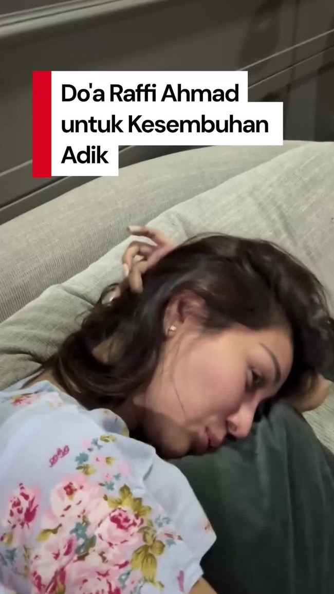 Video: Raffi Ahmad Mohon Doa untuk Kesembuhan Adiknya