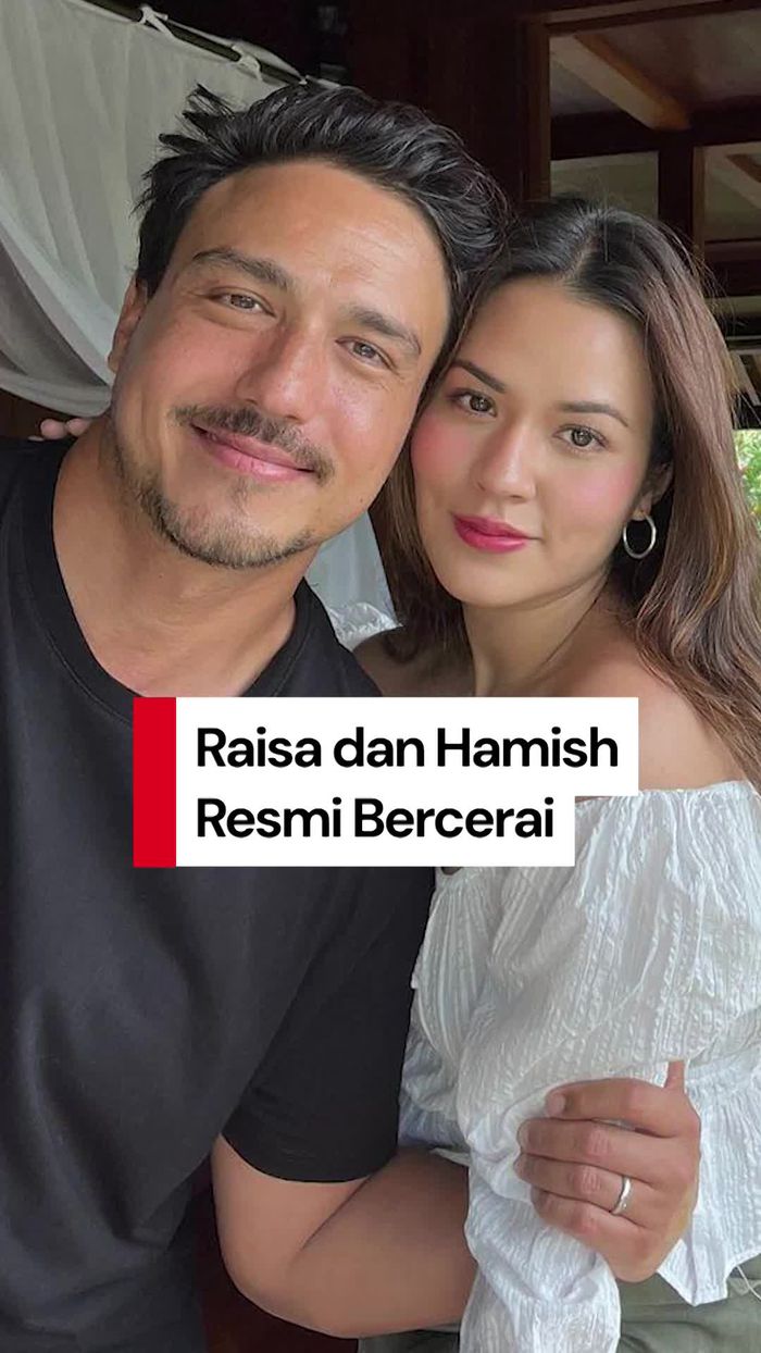 Video Raisa-Hamish Resmi Cerai, Hak Asuh Sepakat Co-Parenting