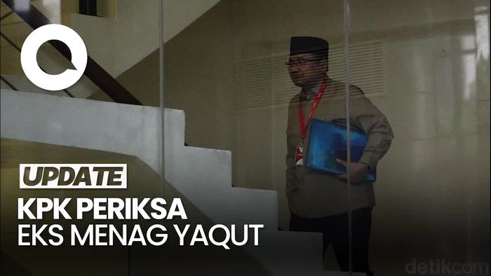 Video: Eks Menag Yaqut Irit Bicara Usai Diperiksa KPK 8,5 Jam