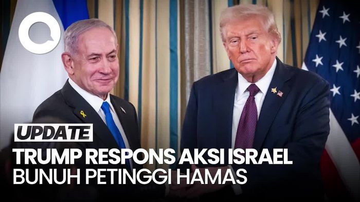 Video: Israel Bunuh Petinggi Hamas saat Gencatan Senjata, Ini Kata Trump