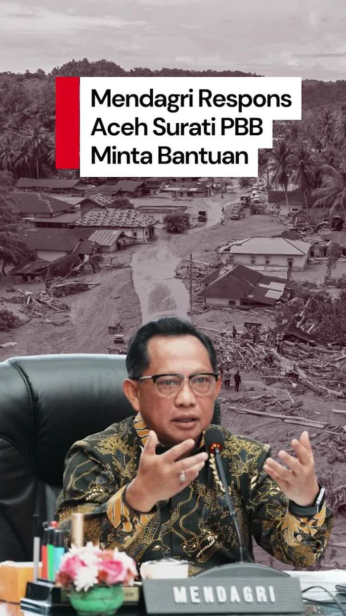 Video: Mendagri Buka Suara soal Aceh Surati PBB Minta Bantuan Bencana