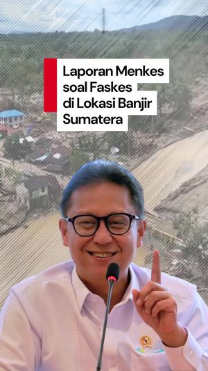Video Menkes: Semua RS yang Terdampak Banjir Sumatera Sudah Beroperasi