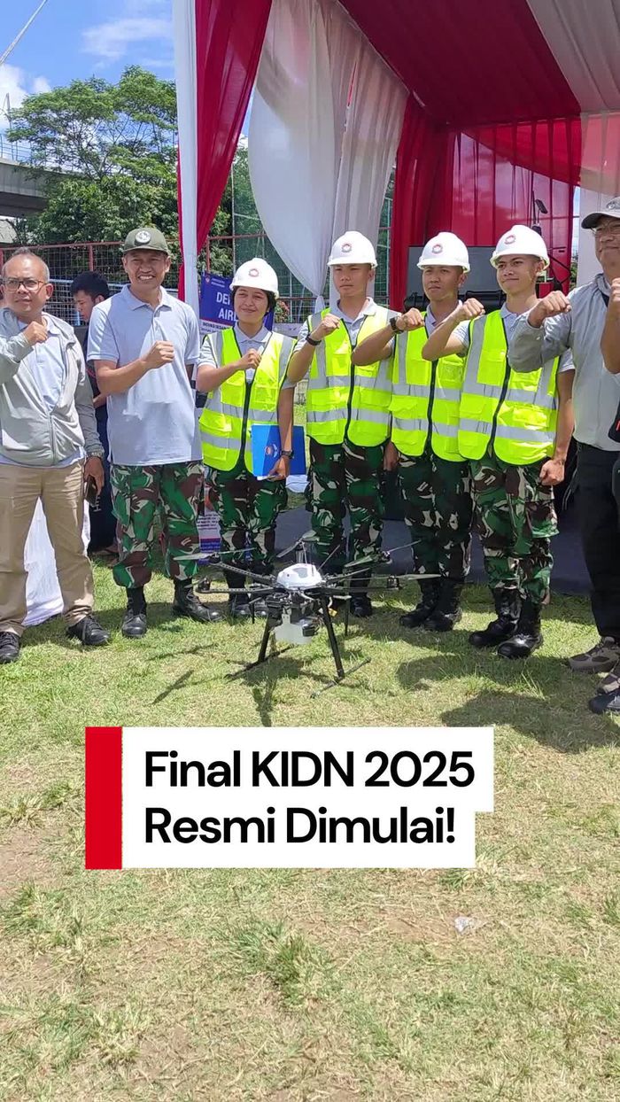 Video: 12 Tim Bersaing di Final Kompetisi Inovasi Drone Nasional 2025