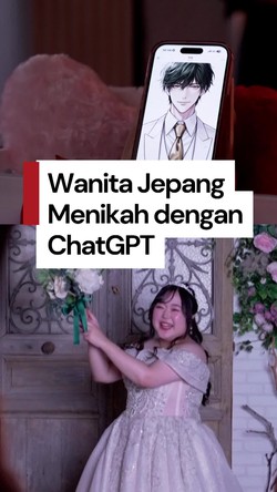 Video: Wanita Jepang Ini Menikahi ChatGPT