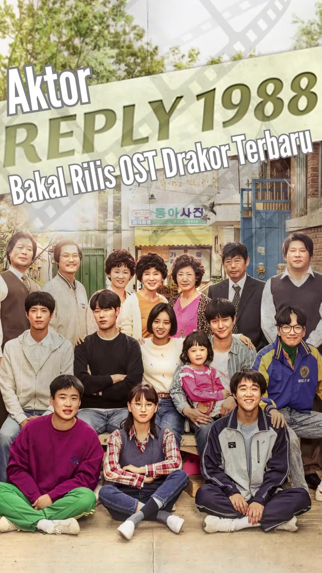 Video Gebrakan Geng Reply 1988: Mau Rilis OST Drakor Versi Baru
