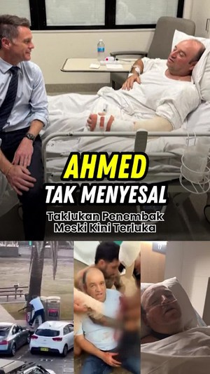 Video Ahmed Tak Menyesal Taklukan Penembak Bondi: Insyaallah akan Berlalu