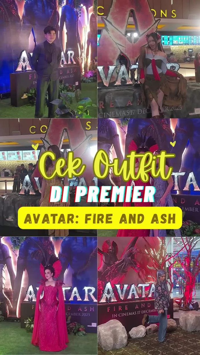 Video: Ragam Outfit Kece di Gala Premiere Avatar: Fire and Ash