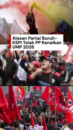 Video Partai Buruh-KSPI Tolak PP Kenaikan Upah 2026 yang Diteken Prabowo