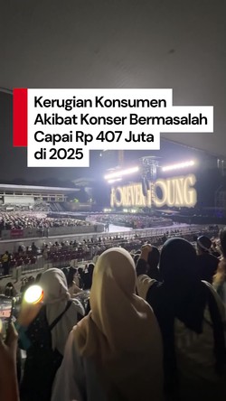 Video BPKN: Kerugian Konsumen Akibat Konser Batal Capai Rp 407 Juta di 2025