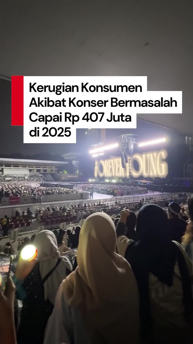 Video BPKN: Kerugian Konsumen Akibat Konser Batal Capai Rp 407 Juta di 2025