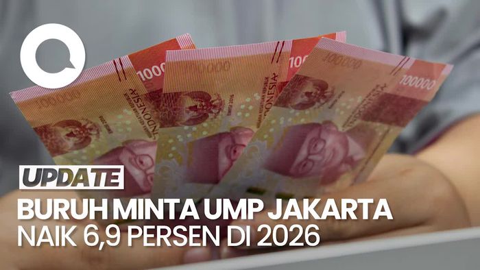 Video: Buruh Tuntut UMP Jakarta 2026 Naik 6,9 Persen Jadi Rp 5,76 Juta
