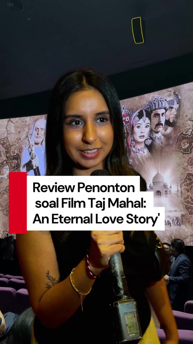 Video Kata Penonton soal Film Taj Mahal: An Eternal Love Story