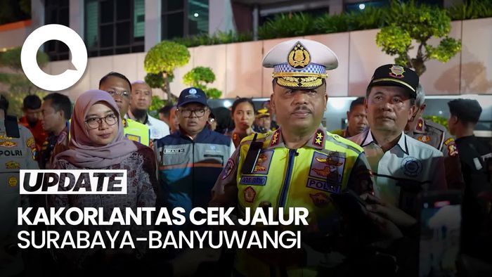 Video Kakorlantas Cek Jalur Surabaya-Banyuwangi Jelang Nataru: Semua Skenario Siap
