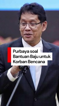 Video: Pak Purbaya, Baju Reject Sisa Ekspor Boleh Dikirim ke Korban Bencana?