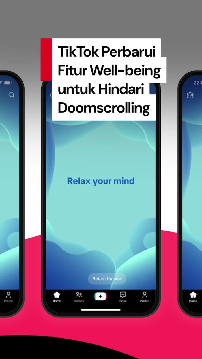 Video: Cegah Kebablasan Screen Time, TikTok Perbarui Fitur Well-being