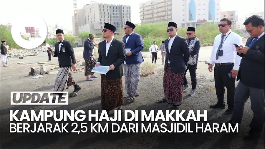 Video RI Beli Hotel dan Lahan di Makkah untuk Kampung Haji