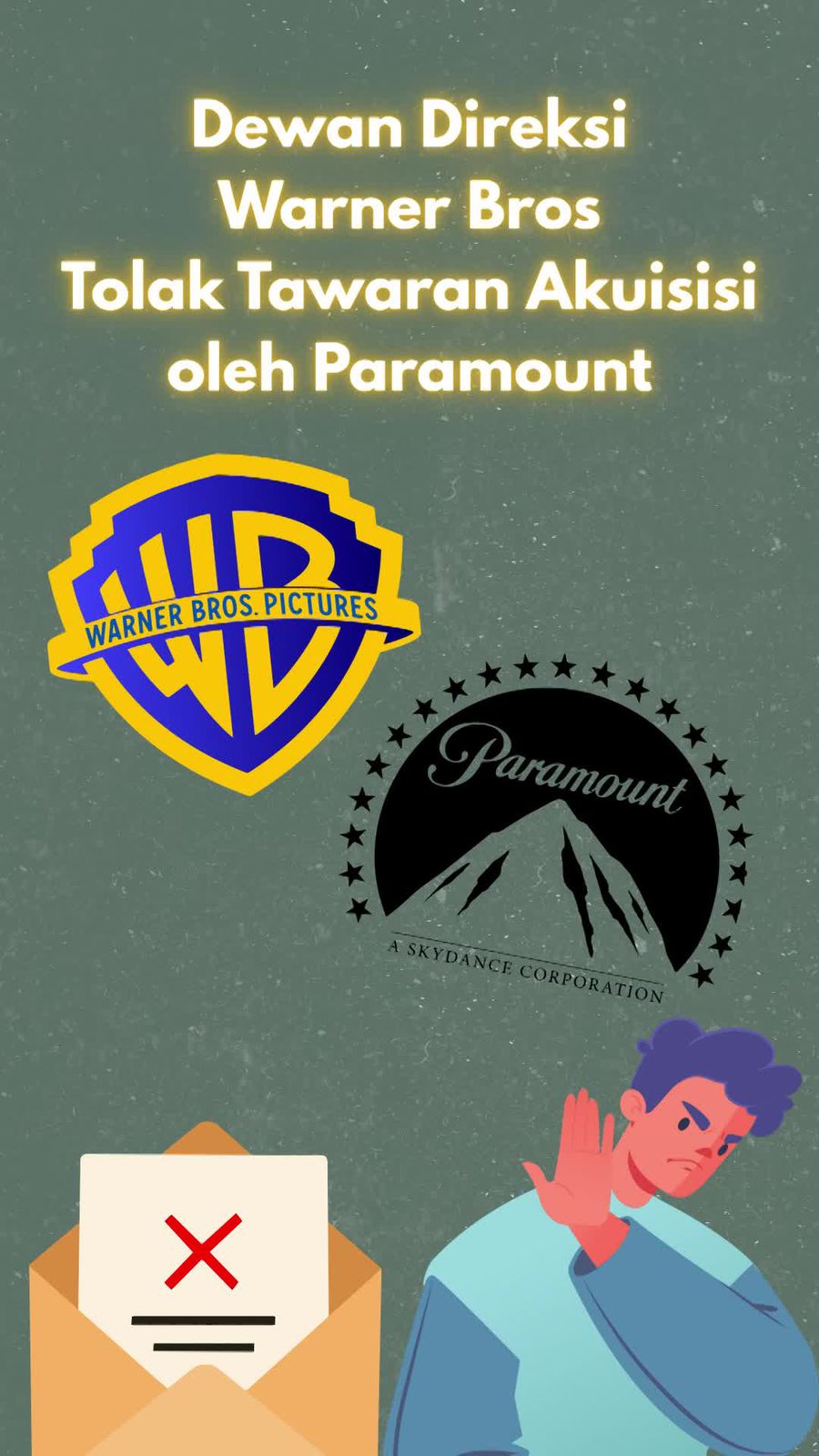Video: Dewan Direksi Warner Bros Ogah Banget Sama Paramount, Kenapa Sih?
