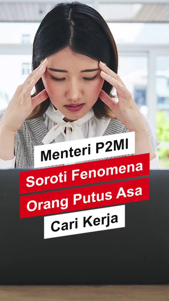 Video: Menteri P2MI Soroti Kemunculan Fenomena Orang Putus Asa Cari Kerja