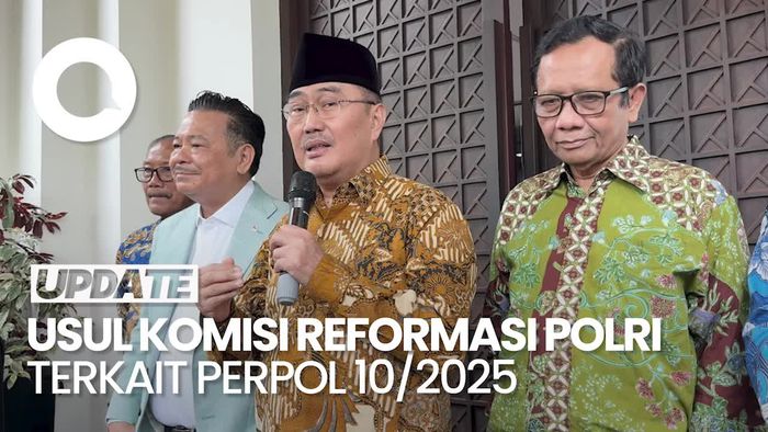 Video Komisi Reformasi Usul Revisi UU Polri dan PP Dibahas Pakai Omnibus Law