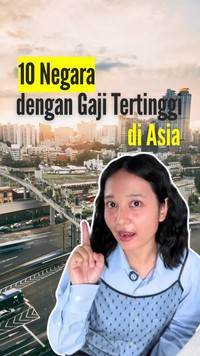 Video: Daftar 10 Negara dengan Gaji Tertinggi di Asia, Ada Indonesia Kah?