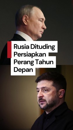 Video Zelensky: Rusia Sedang Mempersiapkan 2026 Sebagai Tahun Perang