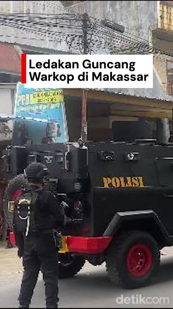 Video: Ledakan Tabung Gas Guncang Warung Kopi di Makassar