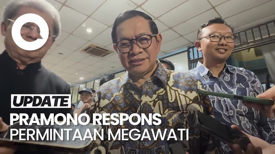 Video: Respons Pramono Usai Diminta Megawati Sumbang Rp 2 M Buat Bencana Sumatera