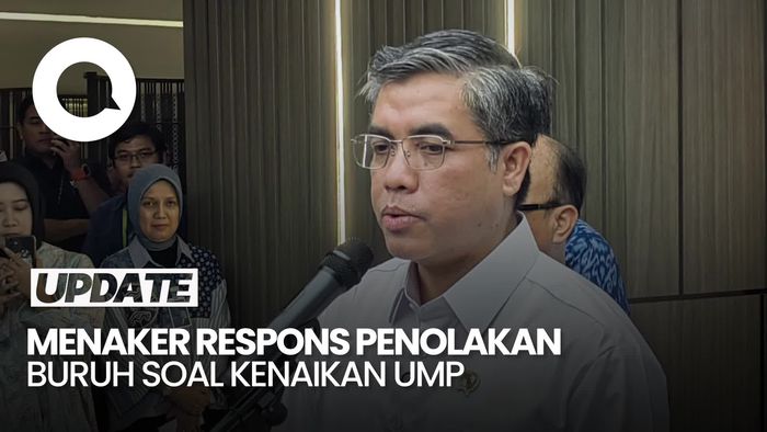 Video Menaker soal Buruh Tolak Aturan Kenaikan UMP-Ancam Demo Besar-Besaran