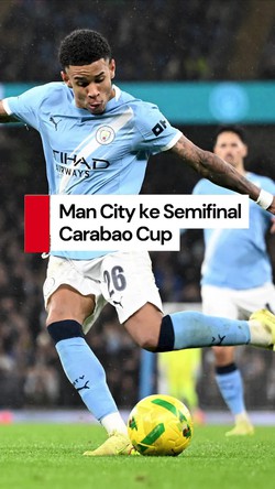 Video Man City Gasak Brentford, Citizens ke Semifinal Carabao Cup