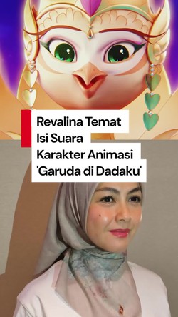Video: Revalina S Temat Ketagihan Isi Suara Karakter Film Animasi 