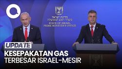 Video Israel Pasok Gas ke Mesir, Netanyahu: Terbesar dalam Sejarah Bangsa Ini