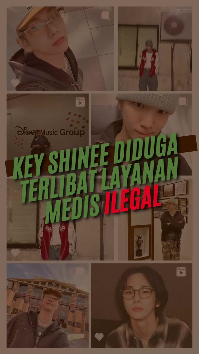 Video: Pernyataan Agensi soal Key SHINee Terlibat Skandal Injection Auntie
