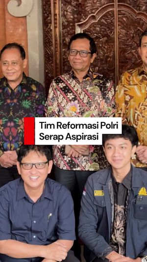 Video: Mahfud Md Terima Aspirasi dari Bali Terkait Reformasi Polri
