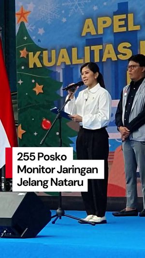 Video Kemkomdigi-Opsel Siagakan 255 Posko Monitor Jaringan Jelang Nataru