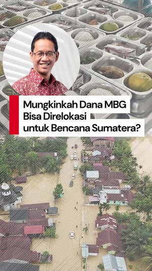 Video: Menkeu Purbaya soal Relokasi Anggaran MBG untuk Bencana Sumatera