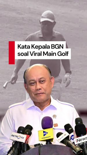 Video Klarifikasi Kepala BGN soal Viral Main Golf: Untuk Penggalangan Dana