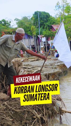 Video Kekecewaan Korban Longsor Sumatera terhadap Deforestasi