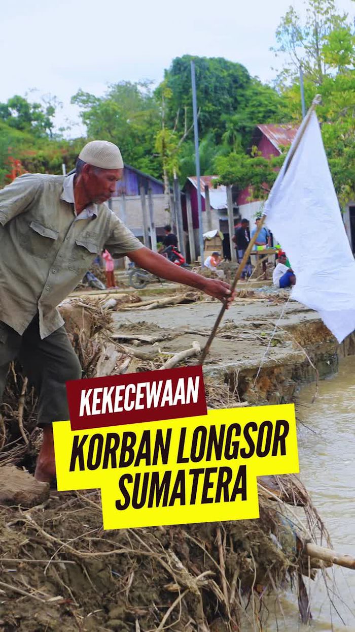 Video Kekecewaan Korban Longsor Sumatera terhadap Deforestasi