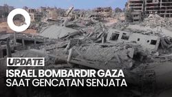 Video: Israel Tak Berhenti Bombardir Gaza Meski Masih Gencatan Senjata