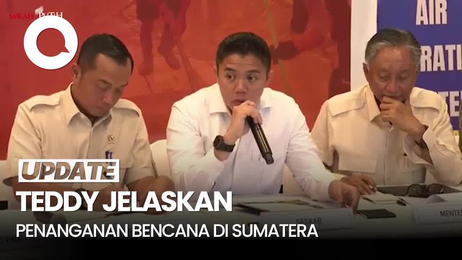 Video Seskab Teddy: Penanganan Bencana Sumatera Detik Pertama Tanpa Kamera